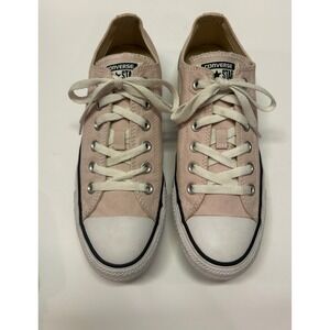 Converse Chuck Taylor All‎ Star Low Top Pink Canvas Sneakers Women's Size 9